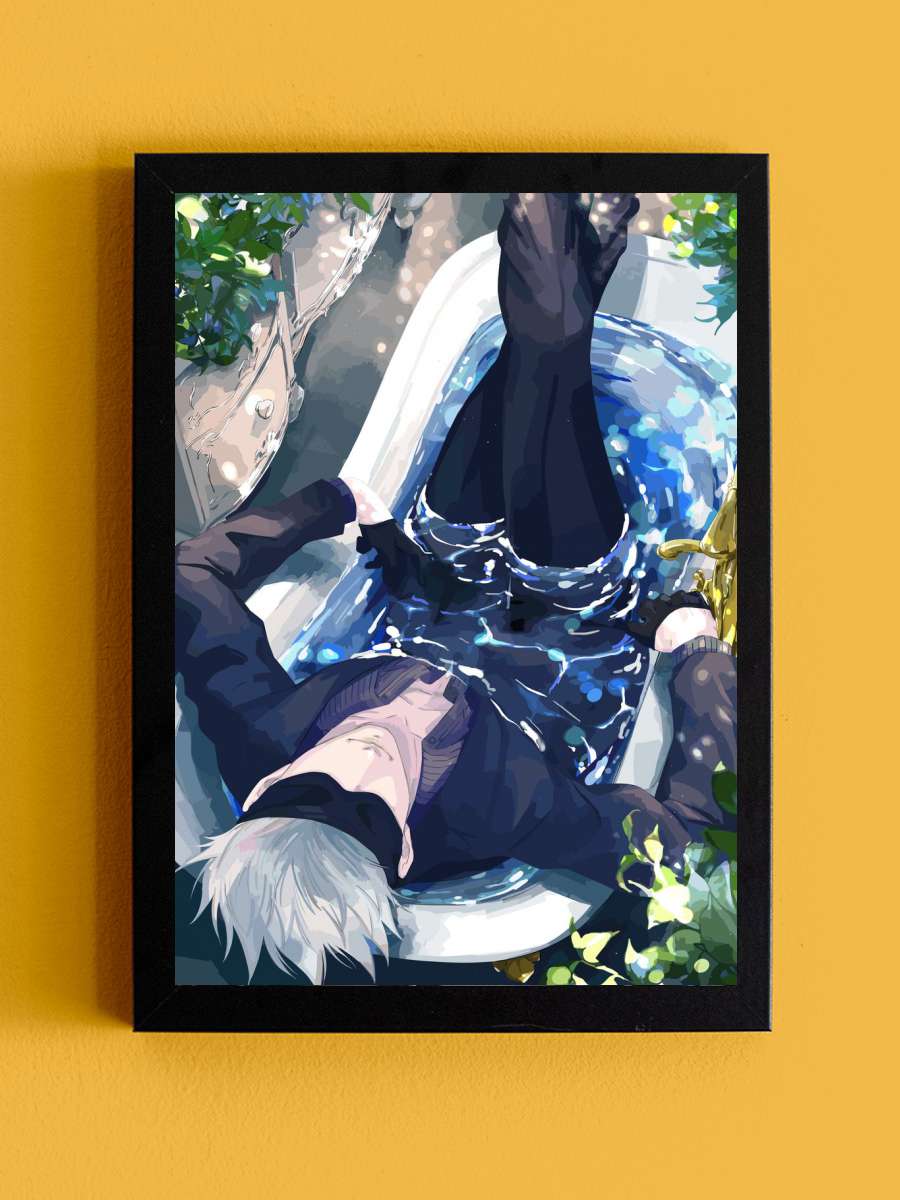 Jujutsu kaisen Anime Tablo Siyah Çerçeveli Yüksek Kalite Anime Duvar Poster Tablo - En İyi Fiyatlarla