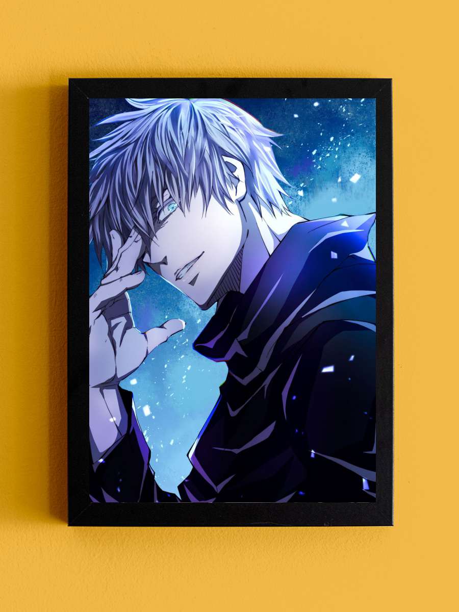 Jujutsu Kaisen Anime Tablo Siyah Çerçeveli Yüksek Kalite Anime Duvar Poster Tablo - En İyi Fiyatlarla