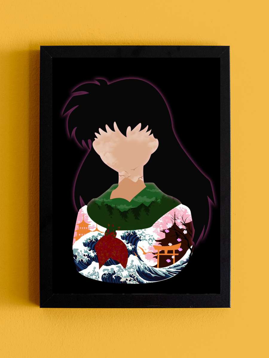 Kagome landscape Anime Tablo Siyah Çerçeveli Yüksek Kalite Anime Duvar Poster Tablo - En İyi Fiyatlarla