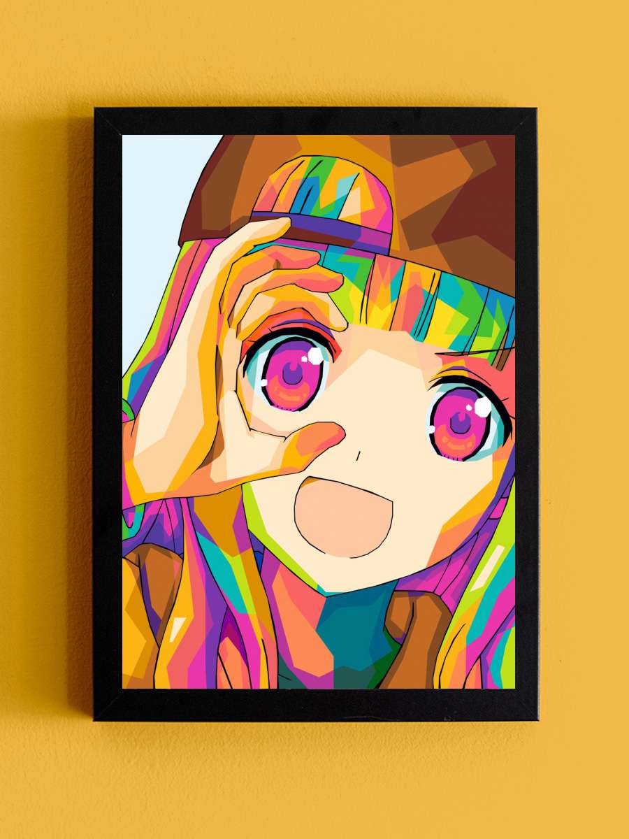 kaguya sama love is war Anime Tablo Siyah Çerçeveli Yüksek Kalite Anime Duvar Poster Tablo - En İyi Fiyatlarla