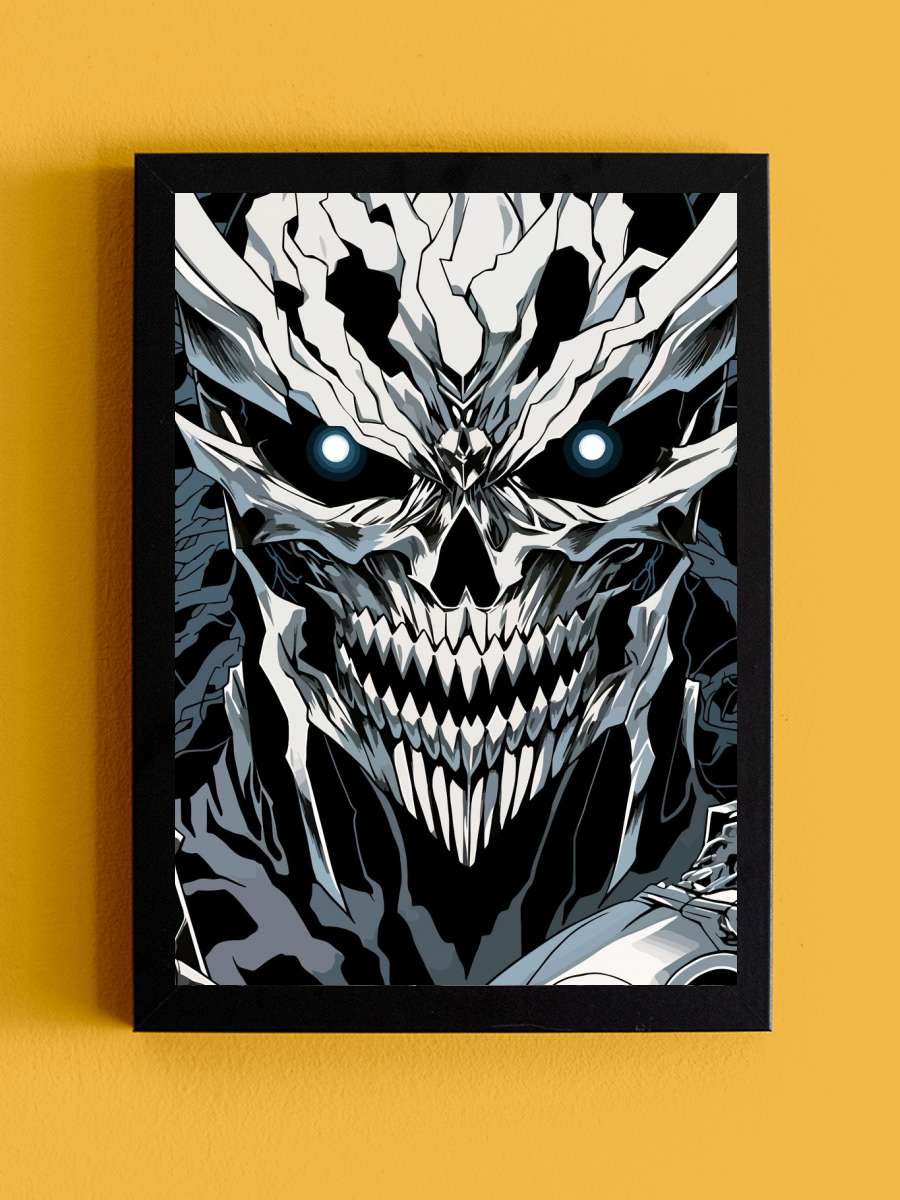 Kaiju no 8 Anime Tablo Siyah Çerçeveli Yüksek Kalite Anime Duvar Poster Tablo - En İyi Fiyatlarla