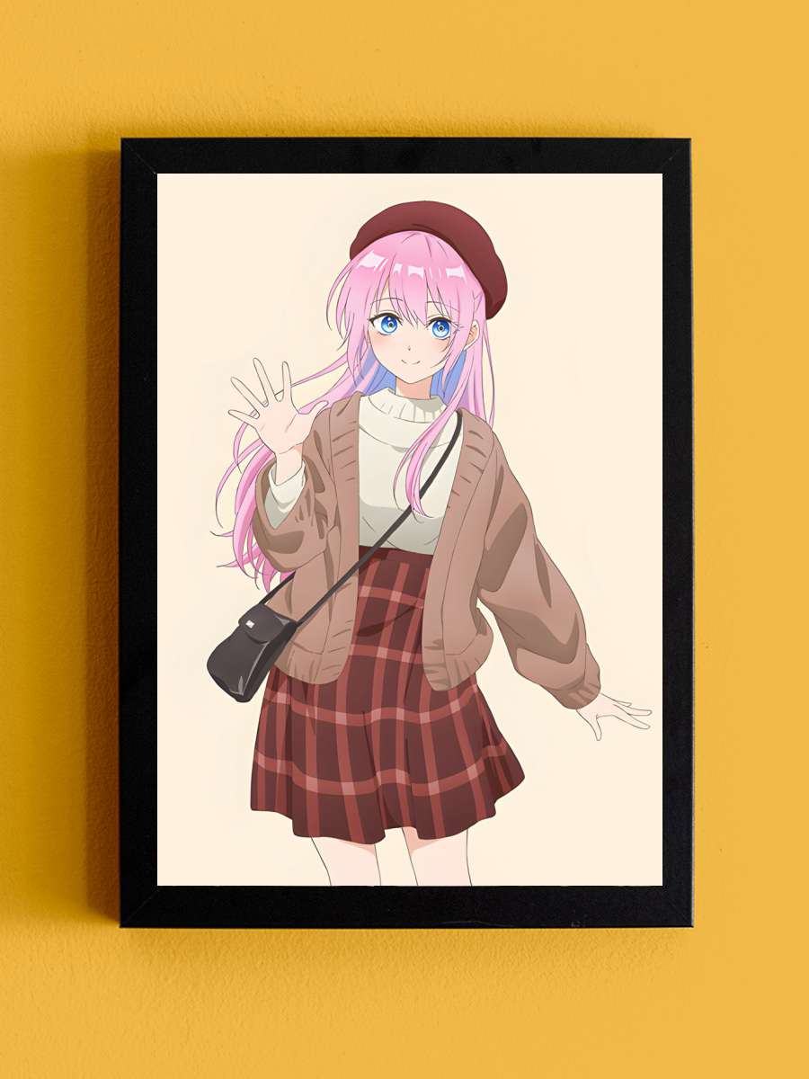 Kawaii Shikimori San Anime Tablo Siyah Çerçeveli Yüksek Kalite Anime Duvar Poster Tablo - En İyi Fiyatlarla