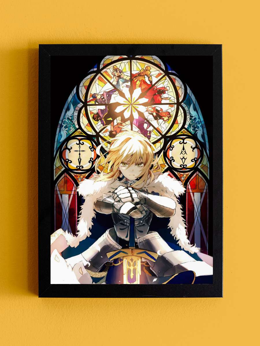 King of Knights Anime Tablo Siyah Çerçeveli Yüksek Kalite Anime Duvar Poster Tablo - En İyi Fiyatlarla