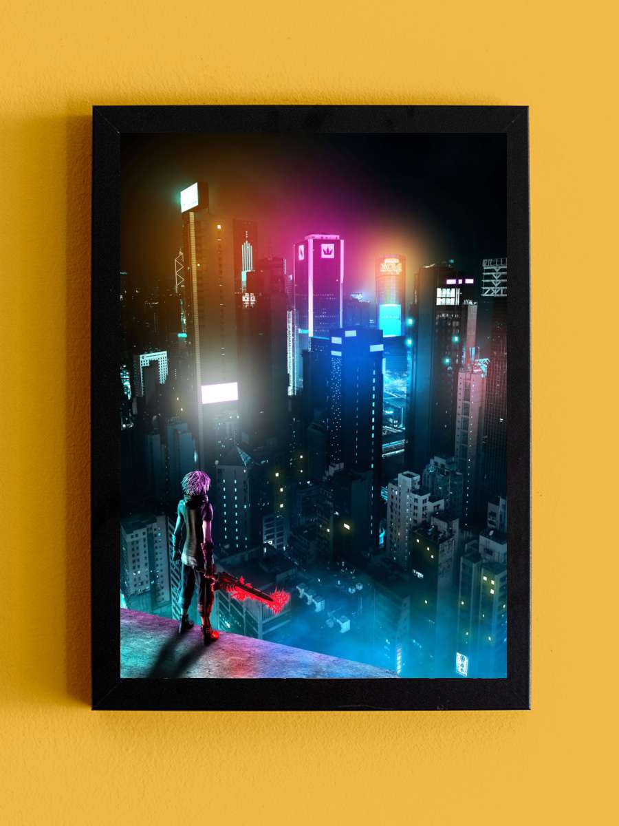 Kingdom Hearts Yozora Anime Tablo Siyah Çerçeveli Yüksek Kalite Anime Duvar Poster Tablo - En İyi Fiyatlarla