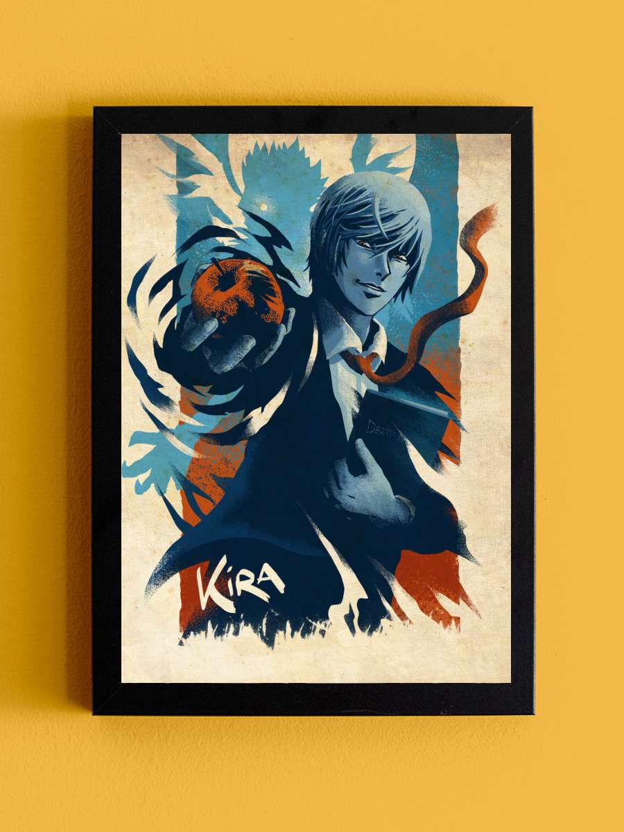 KIRA Anime Tablo Siyah Çerçeveli Yüksek Kalite Anime Duvar Poster Tablo - En İyi Fiyatlarla