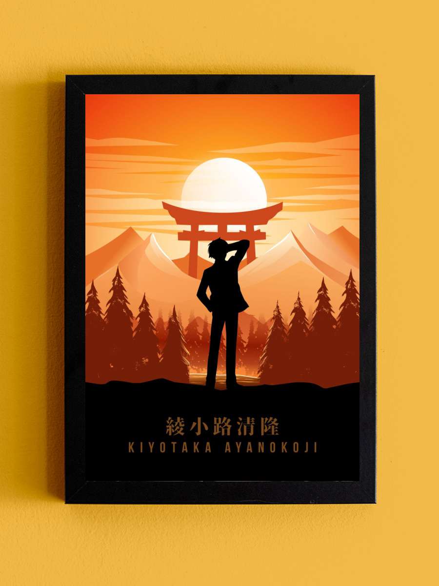 Kiyotaka Ayanokoji Anime Tablo Siyah Çerçeveli Yüksek Kalite Anime Duvar Poster Tablo - En İyi Fiyatlarla