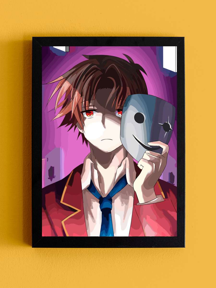 Kiyotaka Ayanokoji Anime Tablo Siyah Çerçeveli Yüksek Kalite Anime Duvar Poster Tablo - En İyi Fiyatlarla