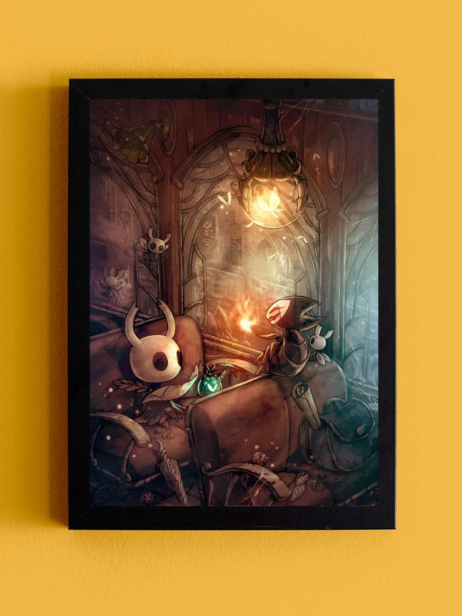 Knight Anime Tablo Siyah Çerçeveli Yüksek Kalite Anime Duvar Poster Tablo - En İyi Fiyatlarla