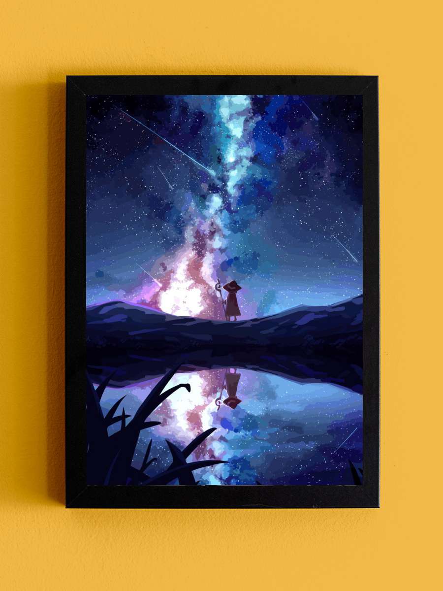 Konosuba Anime Tablo Siyah Çerçeveli Yüksek Kalite Anime Duvar Poster Tablo - En İyi Fiyatlarla