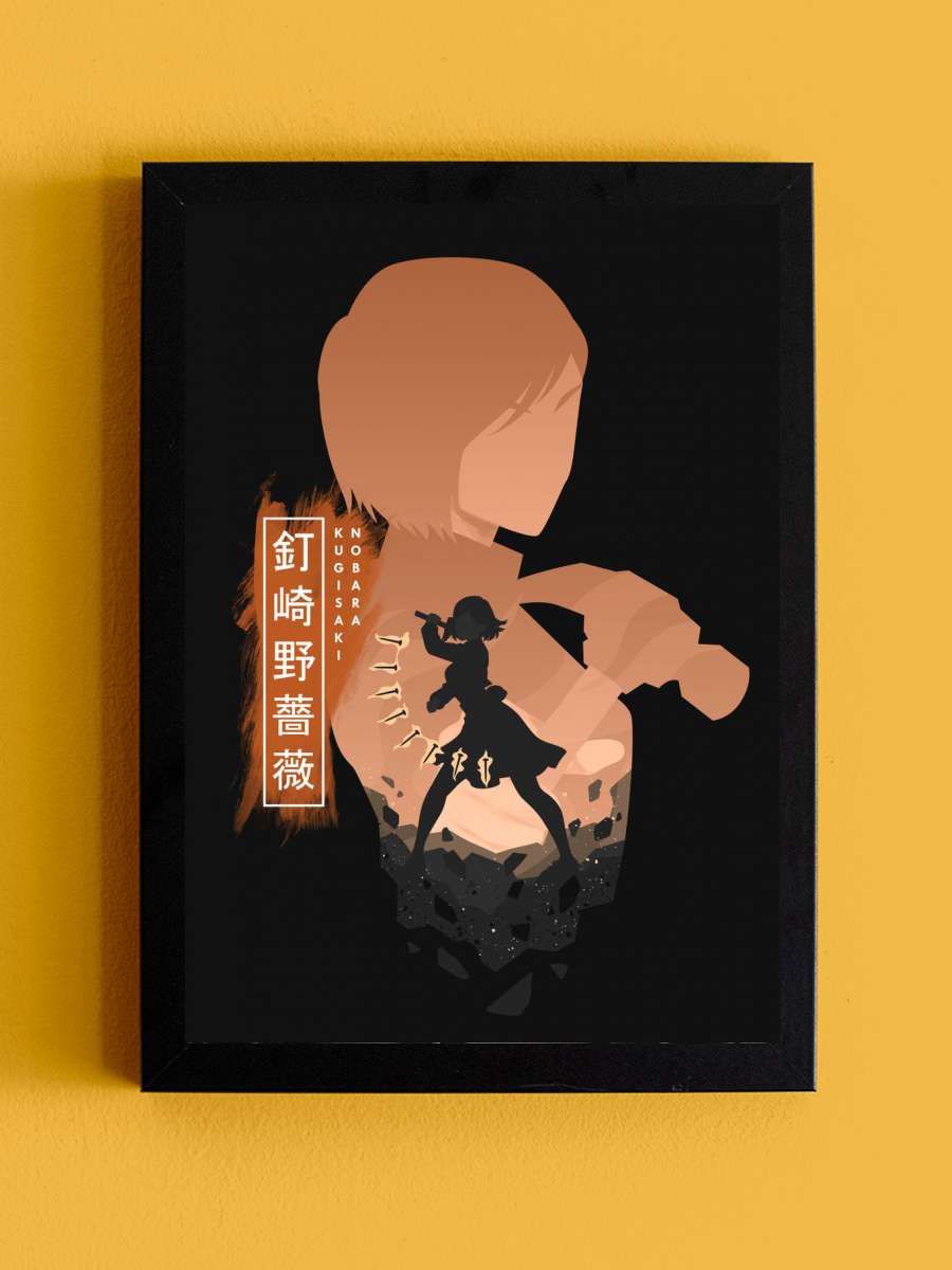 Kugisaki Nobara Anime Tablo Siyah Çerçeveli Yüksek Kalite Anime Duvar Poster Tablo - En İyi Fiyatlarla