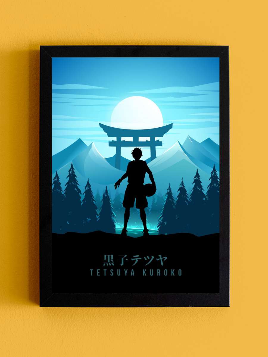 Kuroko no Basket Anime Tablo Siyah Çerçeveli Yüksek Kalite Anime Duvar Poster Tablo - En İyi Fiyatlarla