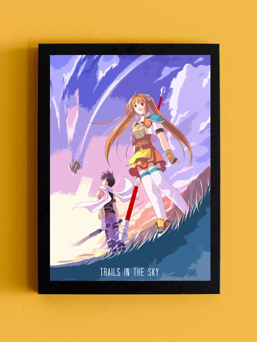 Legends Sky Anime Tablo Siyah Çerçeveli Yüksek Kalite Anime Duvar Poster Tablo - En İyi Fiyatlarla