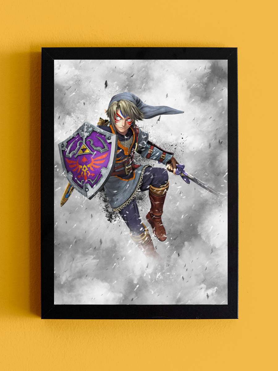 Link  Anime Tablo Siyah Çerçeveli Yüksek Kalite Anime Duvar Poster Tablo - En İyi Fiyatlarla