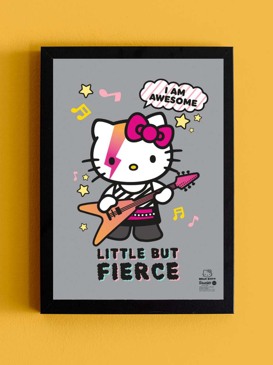 Little Rock Star Anime Tablo Siyah Çerçeveli Yüksek Kalite Anime Duvar Poster Tablo - En İyi Fiyatlarla