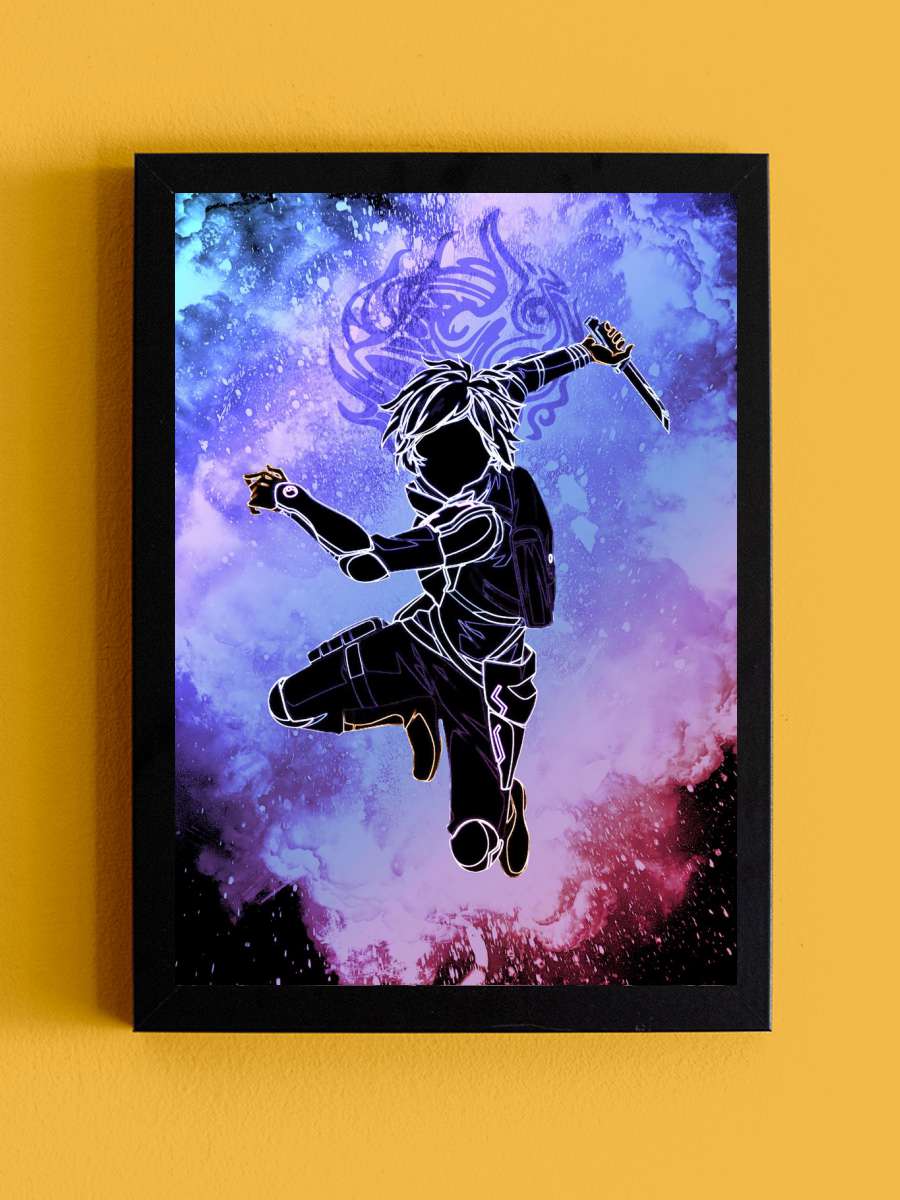 Little Rookie Soul Anime Tablo Siyah Çerçeveli Yüksek Kalite Anime Duvar Poster Tablo - En İyi Fiyatlarla