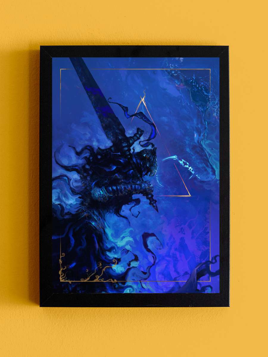 Lone wolf 2 Anime Tablo Siyah Çerçeveli Yüksek Kalite Anime Duvar Poster Tablo - En İyi Fiyatlarla