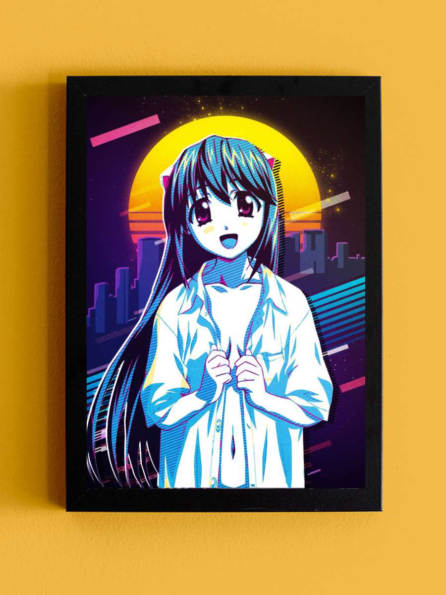 Lucy Anime Tablo Siyah Çerçeveli Yüksek Kalite Anime Duvar Poster Tablo - En İyi Fiyatlarla