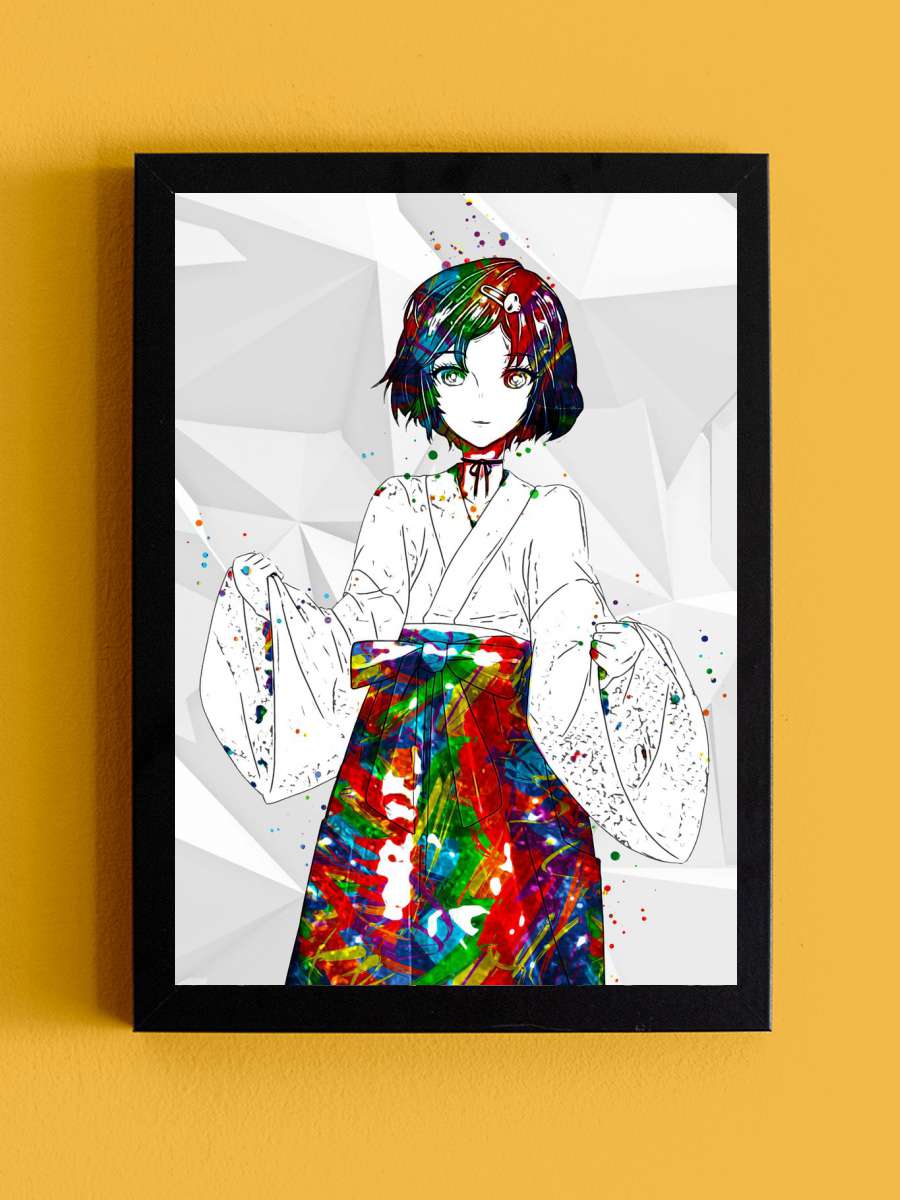 Luka Urushibara Anime Tablo Siyah Çerçeveli Yüksek Kalite Anime Duvar Poster Tablo - En İyi Fiyatlarla