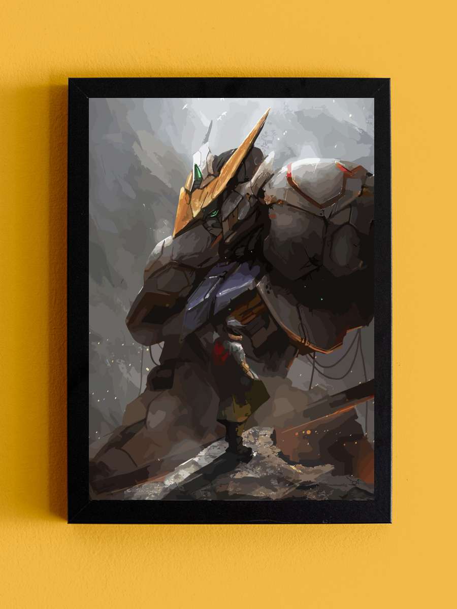 Lupus Rex Mobile Suit Anime Tablo Siyah Çerçeveli Yüksek Kalite Anime Duvar Poster Tablo - En İyi Fiyatlarla