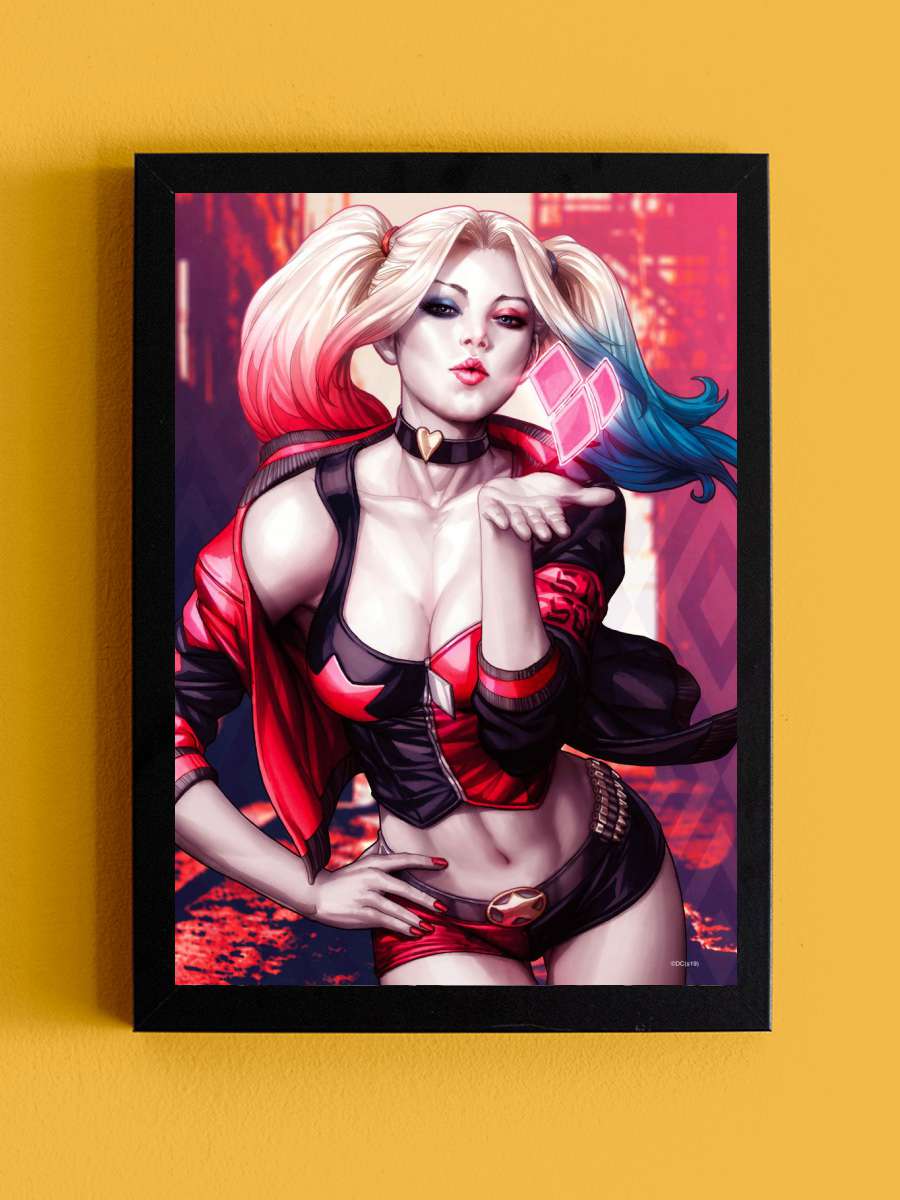 Mad Love Anime Tablo Siyah Çerçeveli Yüksek Kalite Anime Duvar Poster Tablo - En İyi Fiyatlarla