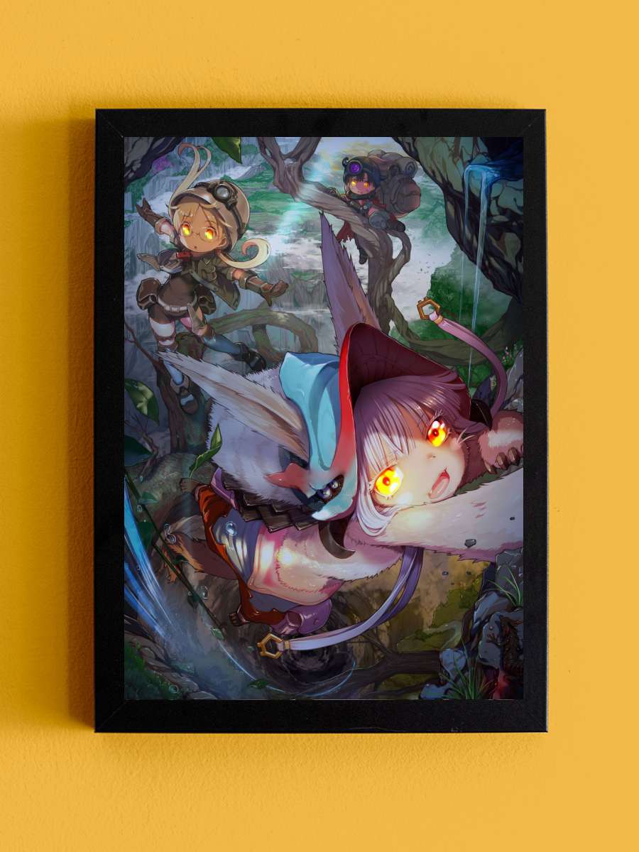 made by abyss Anime Tablo Siyah Çerçeveli Yüksek Kalite Anime Duvar Poster Tablo - En İyi Fiyatlarla