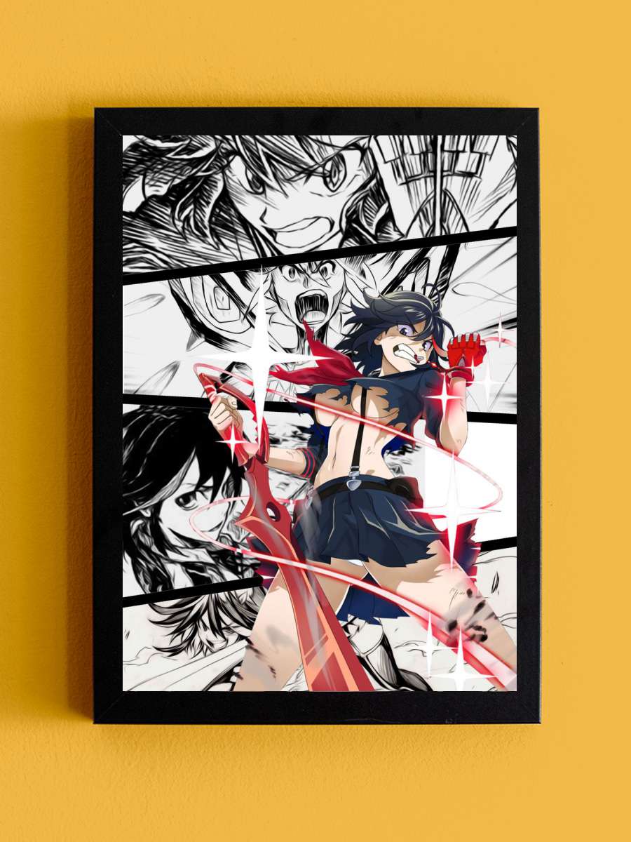 Manga Kill 1 Anime Tablo Siyah Çerçeveli Yüksek Kalite Anime Duvar Poster Tablo - En İyi Fiyatlarla