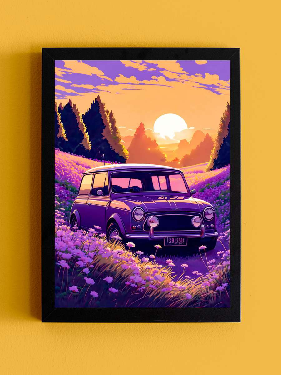 Mini cooper Anime Tablo Siyah Çerçeveli Yüksek Kalite Anime Duvar Poster Tablo - En İyi Fiyatlarla
