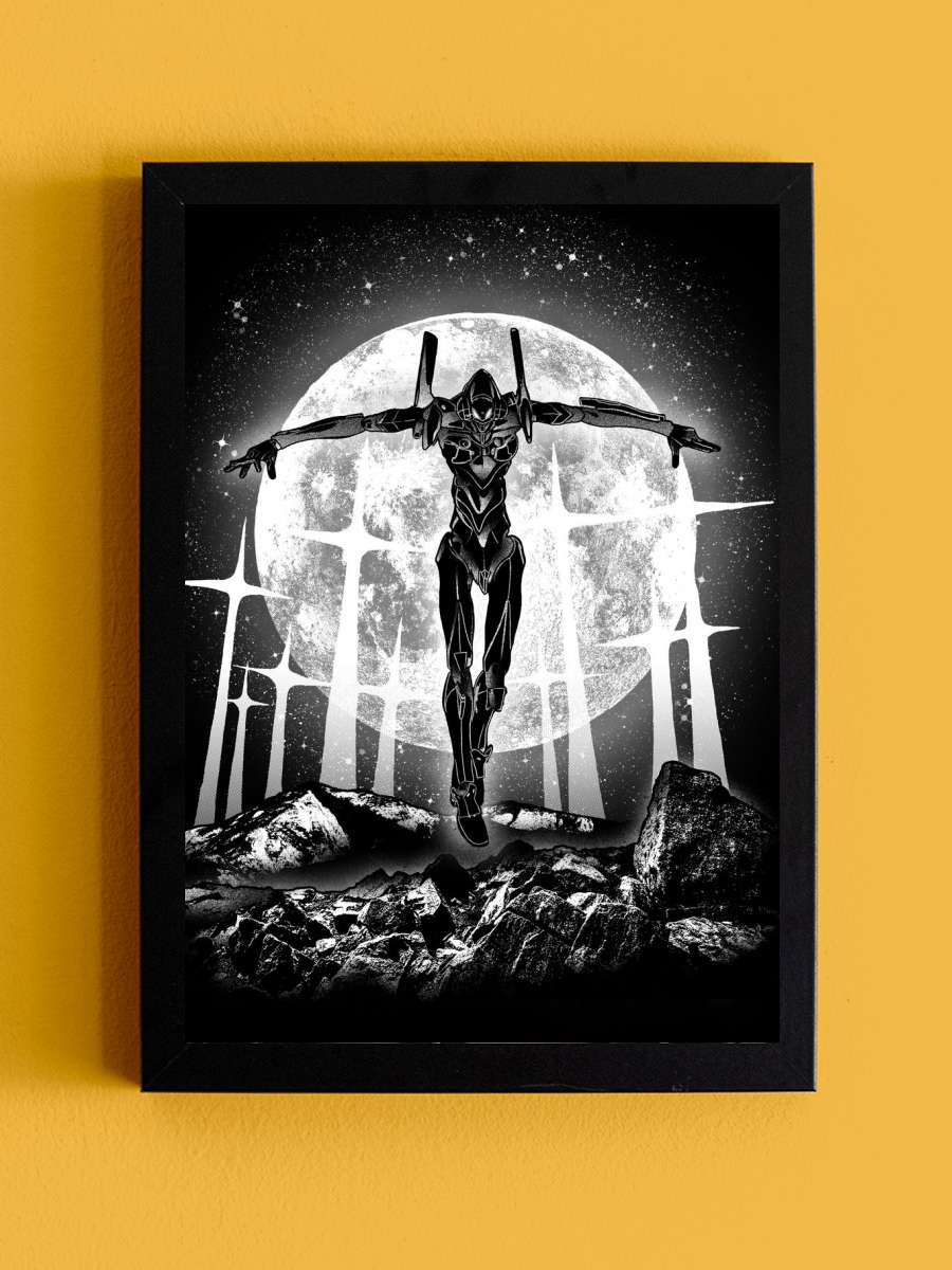 Moonlight Pilot Anime Tablo Siyah Çerçeveli Yüksek Kalite Anime Duvar Poster Tablo - En İyi Fiyatlarla