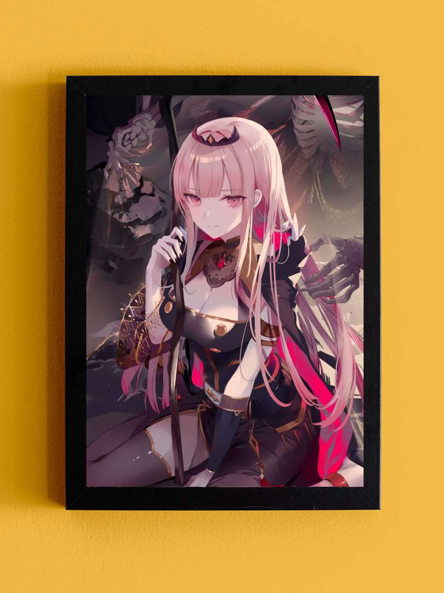 Mori Calliope Anime Tablo Siyah Çerçeveli Yüksek Kalite Anime Duvar Poster Tablo - En İyi Fiyatlarla