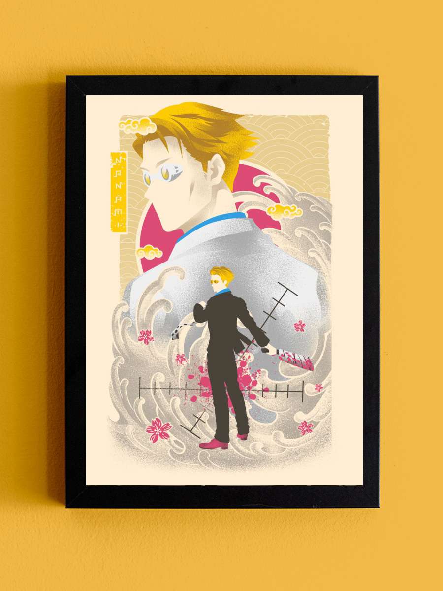 Musha e Nanami Anime Tablo Siyah Çerçeveli Yüksek Kalite Anime Duvar Poster Tablo - En İyi Fiyatlarla