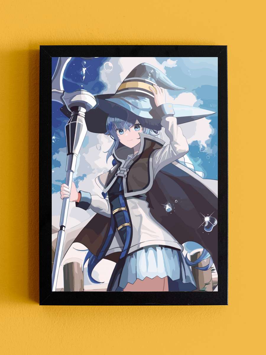 Mushoku Tensei Anime Tablo Siyah Çerçeveli Yüksek Kalite Anime Duvar Poster Tablo - En İyi Fiyatlarla