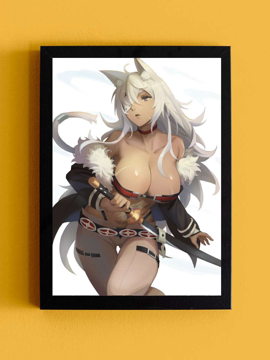 Mushoku Tensei Anime Tablo Siyah Çerçeveli Yüksek Kalite Anime Duvar Poster Tablo - En İyi Fiyatlarla