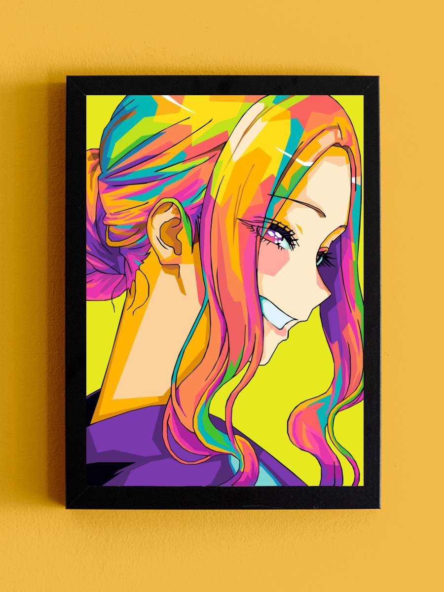 My Dress Up Darling Anime Tablo Siyah Çerçeveli Yüksek Kalite Anime Duvar Poster Tablo - En İyi Fiyatlarla