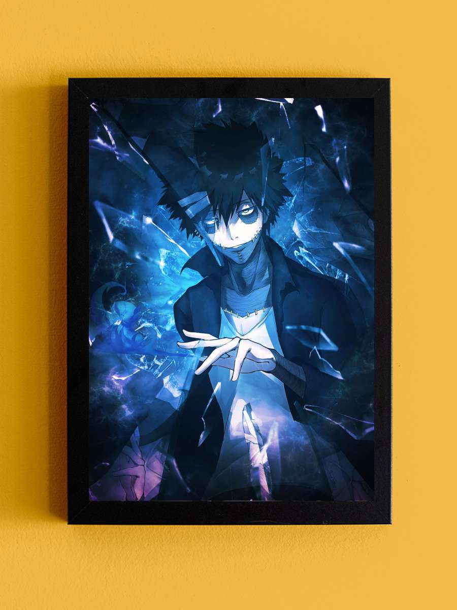 My Hero Academia Dabi Anime Tablo Siyah Çerçeveli Yüksek Kalite Anime Duvar Poster Tablo - En İyi Fiyatlarla
