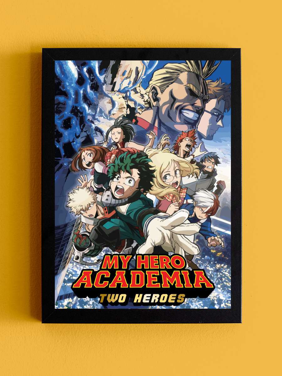My Hero Academia Anime Tablo Siyah Çerçeveli Yüksek Kalite Anime Duvar Poster Tablo - En İyi Fiyatlarla
