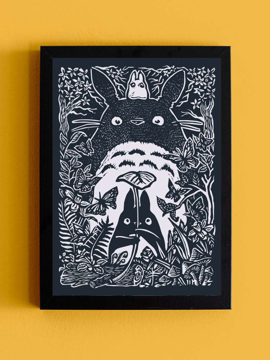 nature healing Anime Tablo Siyah Çerçeveli Yüksek Kalite Anime Duvar Poster Tablo - En İyi Fiyatlarla