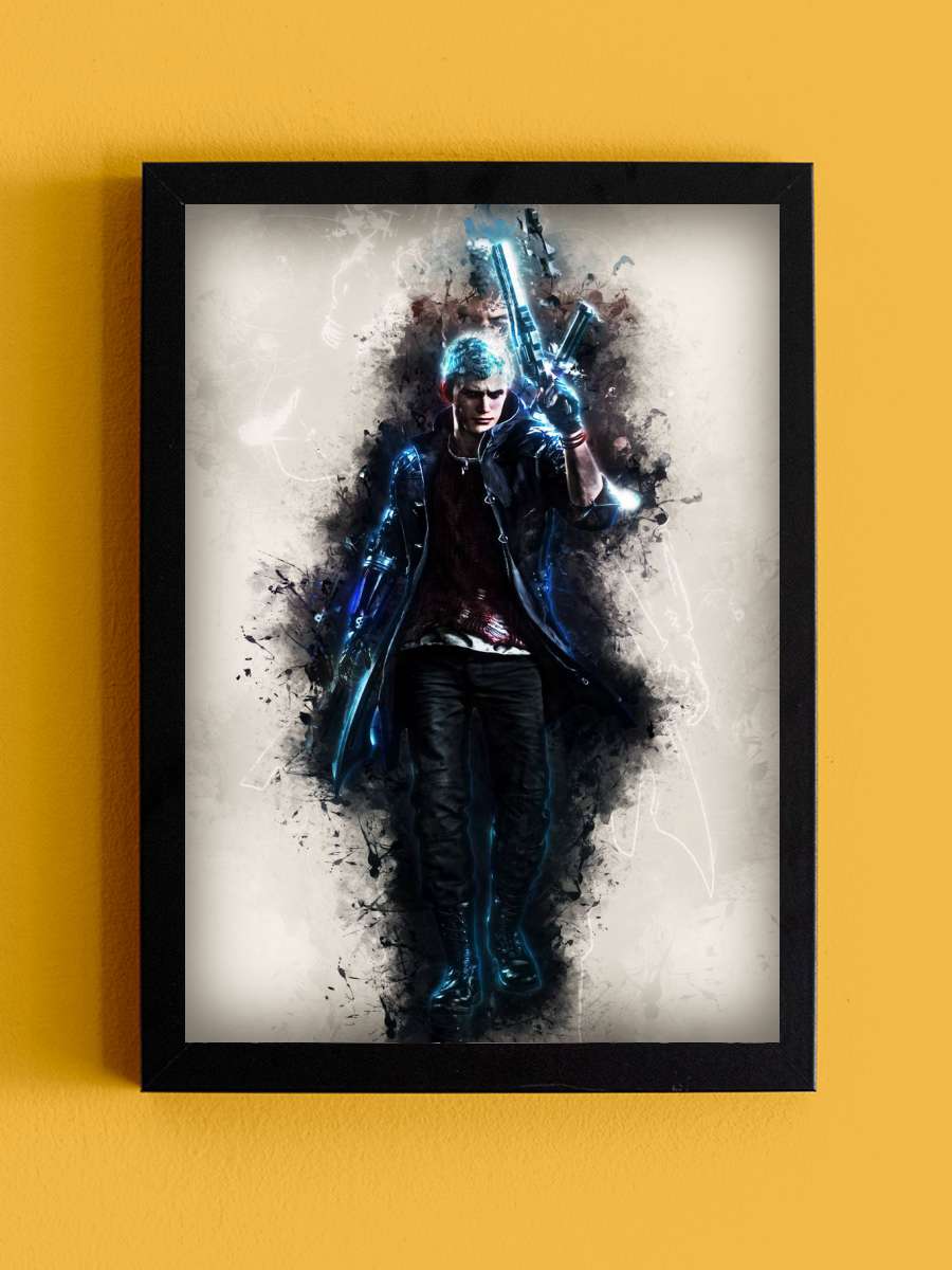 Nero Anime Tablo Siyah Çerçeveli Yüksek Kalite Anime Duvar Poster Tablo - En İyi Fiyatlarla