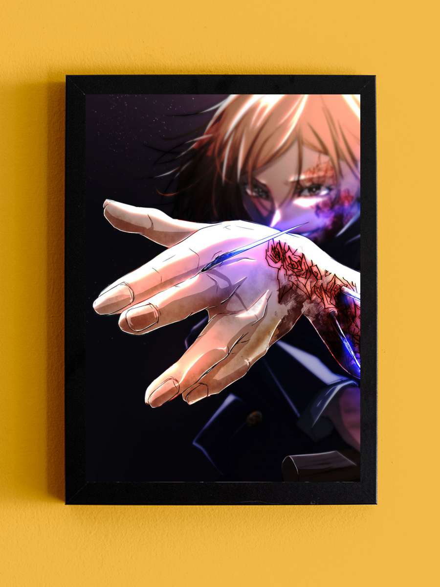 Nobara jujutsu kaisen Anime Tablo Siyah Çerçeveli Yüksek Kalite Anime Duvar Poster Tablo - En İyi Fiyatlarla