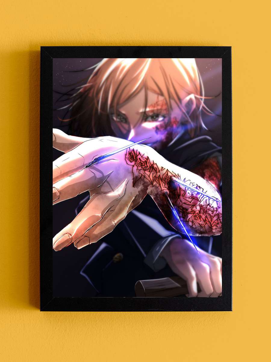 Nobara jujutsu Anime Tablo Siyah Çerçeveli Yüksek Kalite Anime Duvar Poster Tablo - En İyi Fiyatlarla