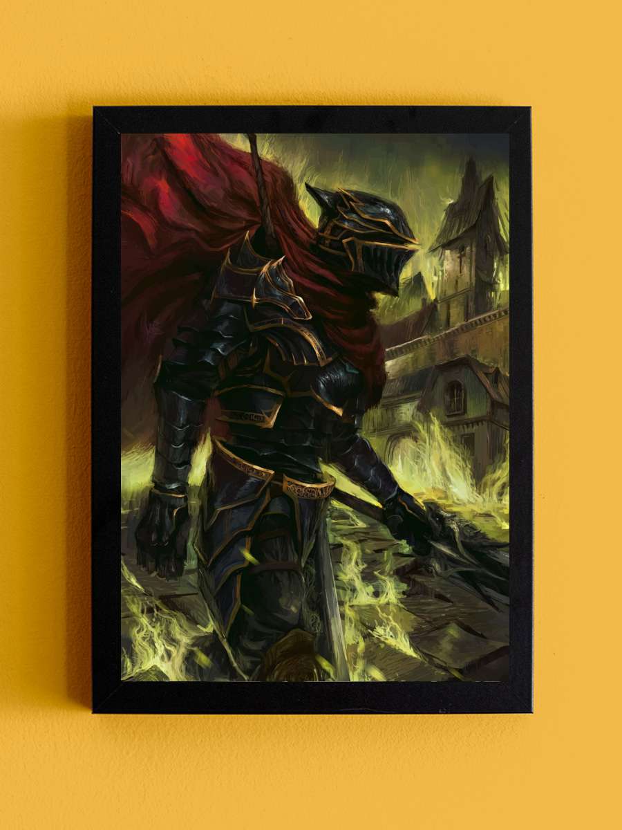 Overlord Anime Tablo Siyah Çerçeveli Yüksek Kalite Anime Duvar Poster Tablo - En İyi Fiyatlarla