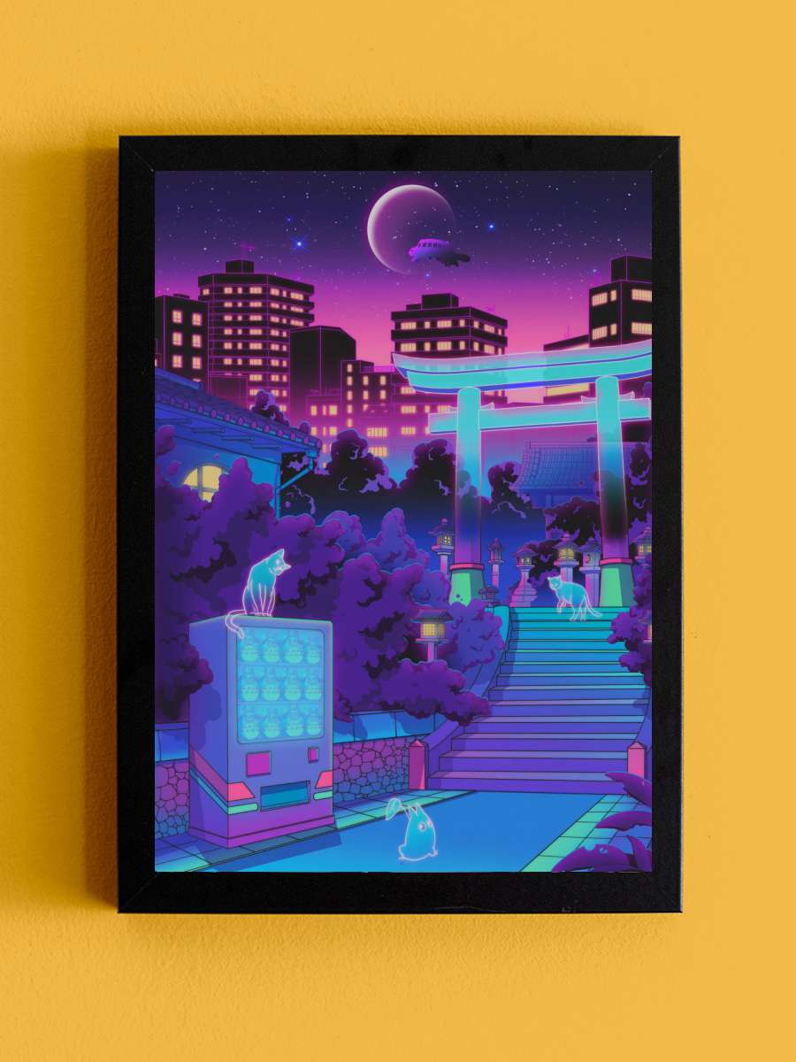 Path of the Spirits Anime Tablo Siyah Çerçeveli Yüksek Kalite Anime Duvar Poster Tablo - En İyi Fiyatlarla