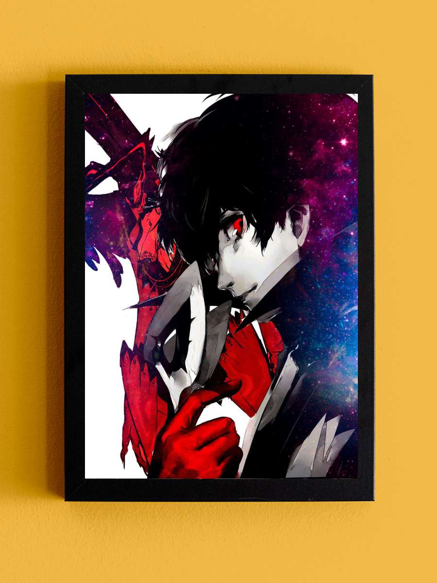 PERSONA 5 Anime Tablo Siyah Çerçeveli Yüksek Kalite Anime Duvar Poster Tablo - En İyi Fiyatlarla