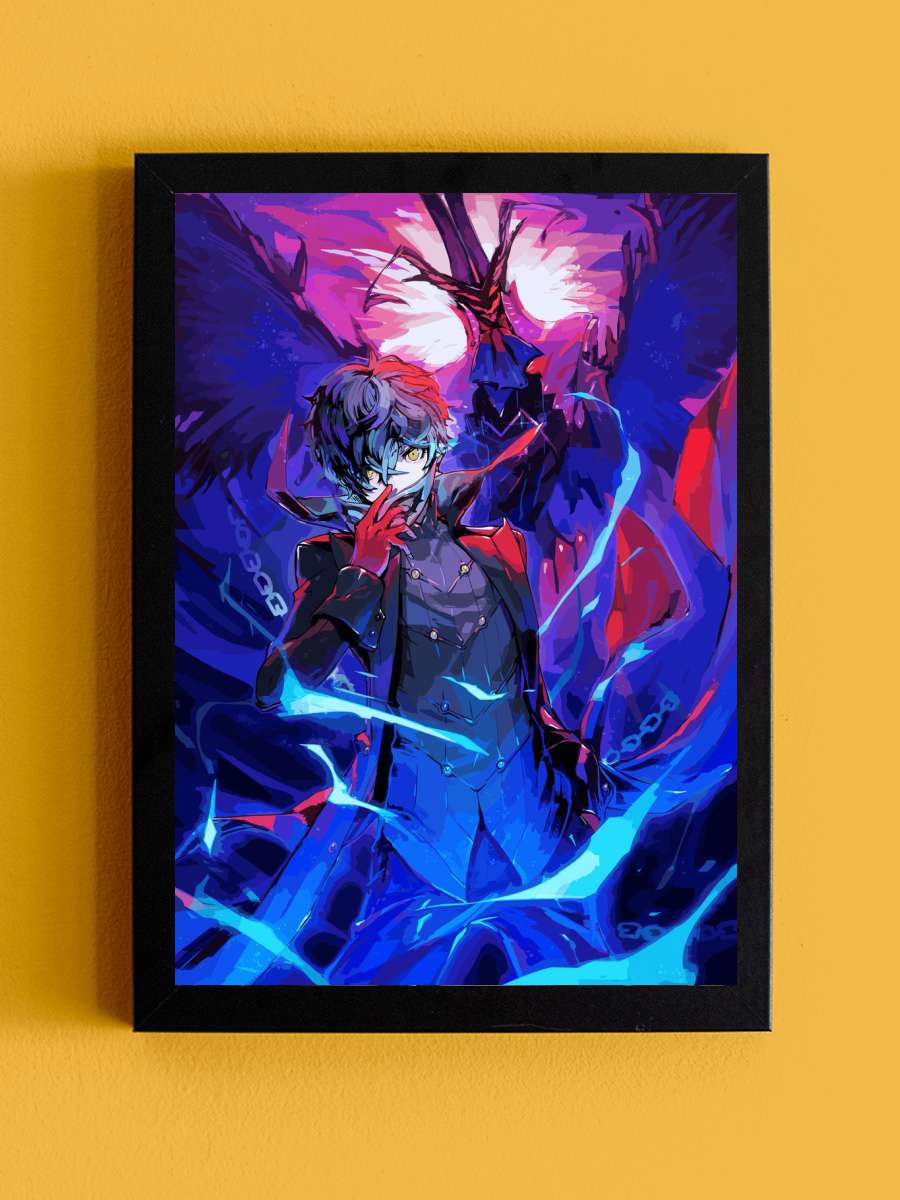 Persona anime Anime Tablo Siyah Çerçeveli Yüksek Kalite Anime Duvar Poster Tablo - En İyi Fiyatlarla