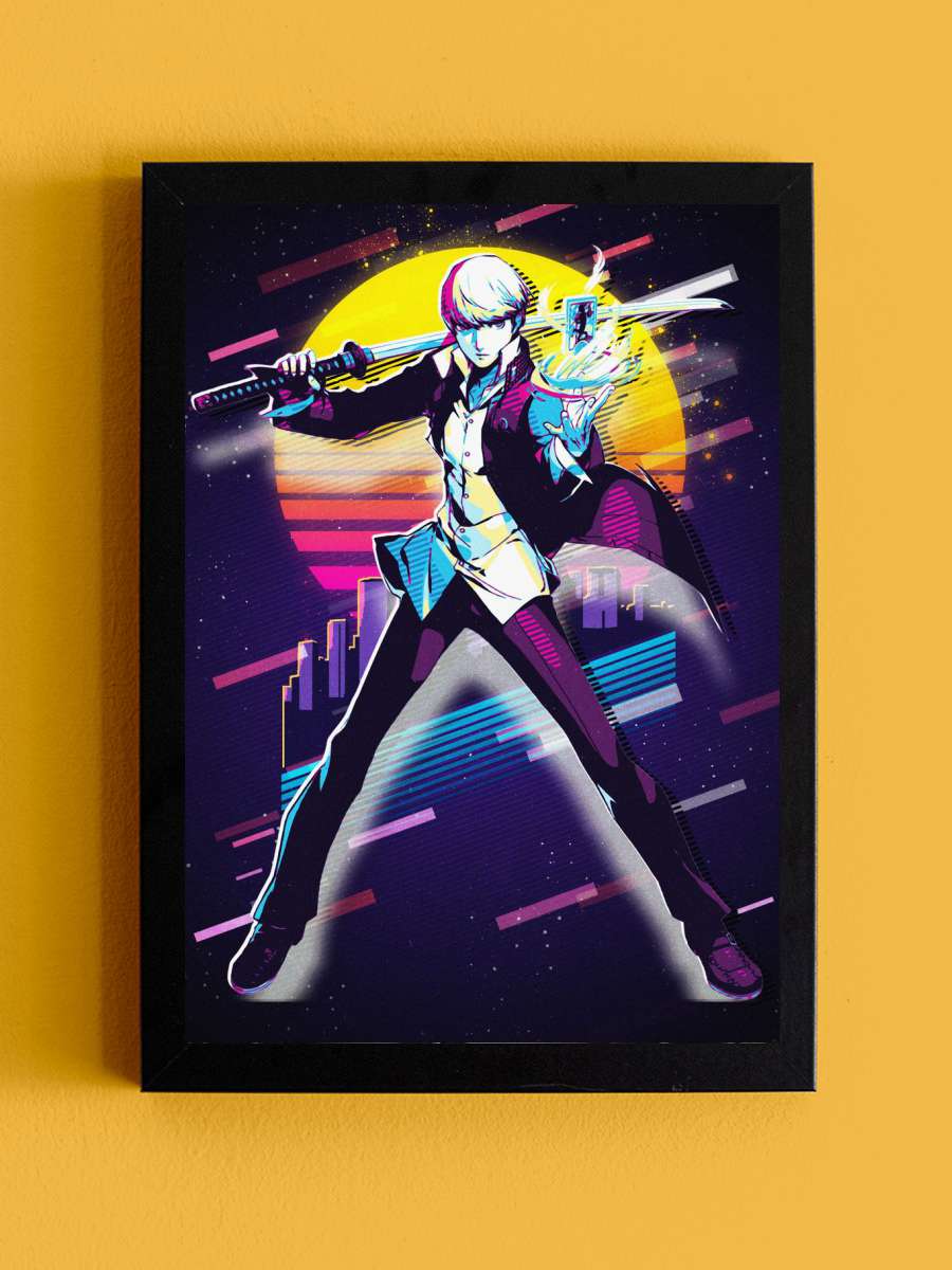 Persona Anime Tablo Siyah Çerçeveli Yüksek Kalite Anime Duvar Poster Tablo - En İyi Fiyatlarla