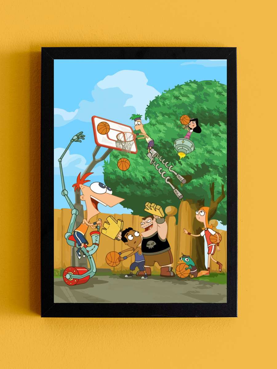 Phineas movie Anime Tablo Siyah Çerçeveli Yüksek Kalite Anime Duvar Poster Tablo - En İyi Fiyatlarla
