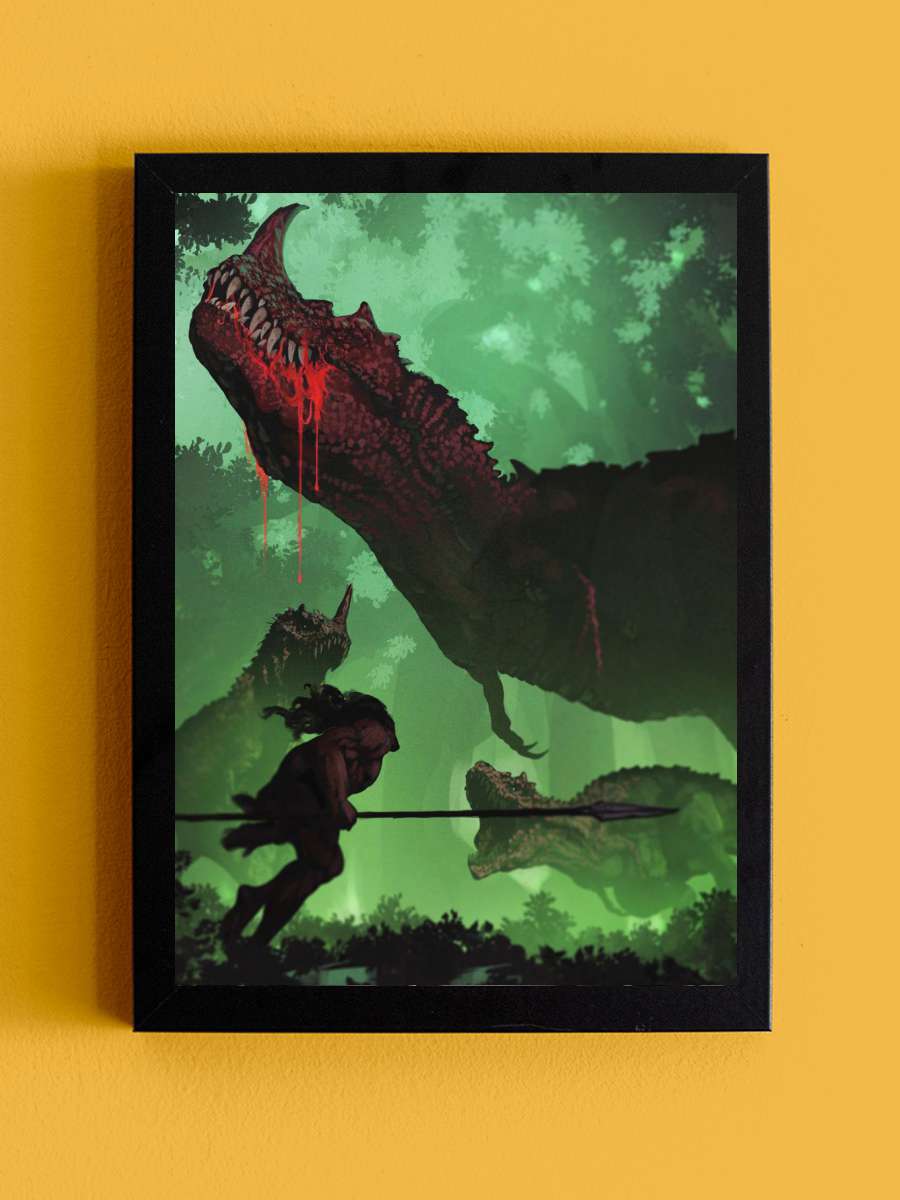 Primal Anime Tablo Siyah Çerçeveli Yüksek Kalite Anime Duvar Poster Tablo - En İyi Fiyatlarla