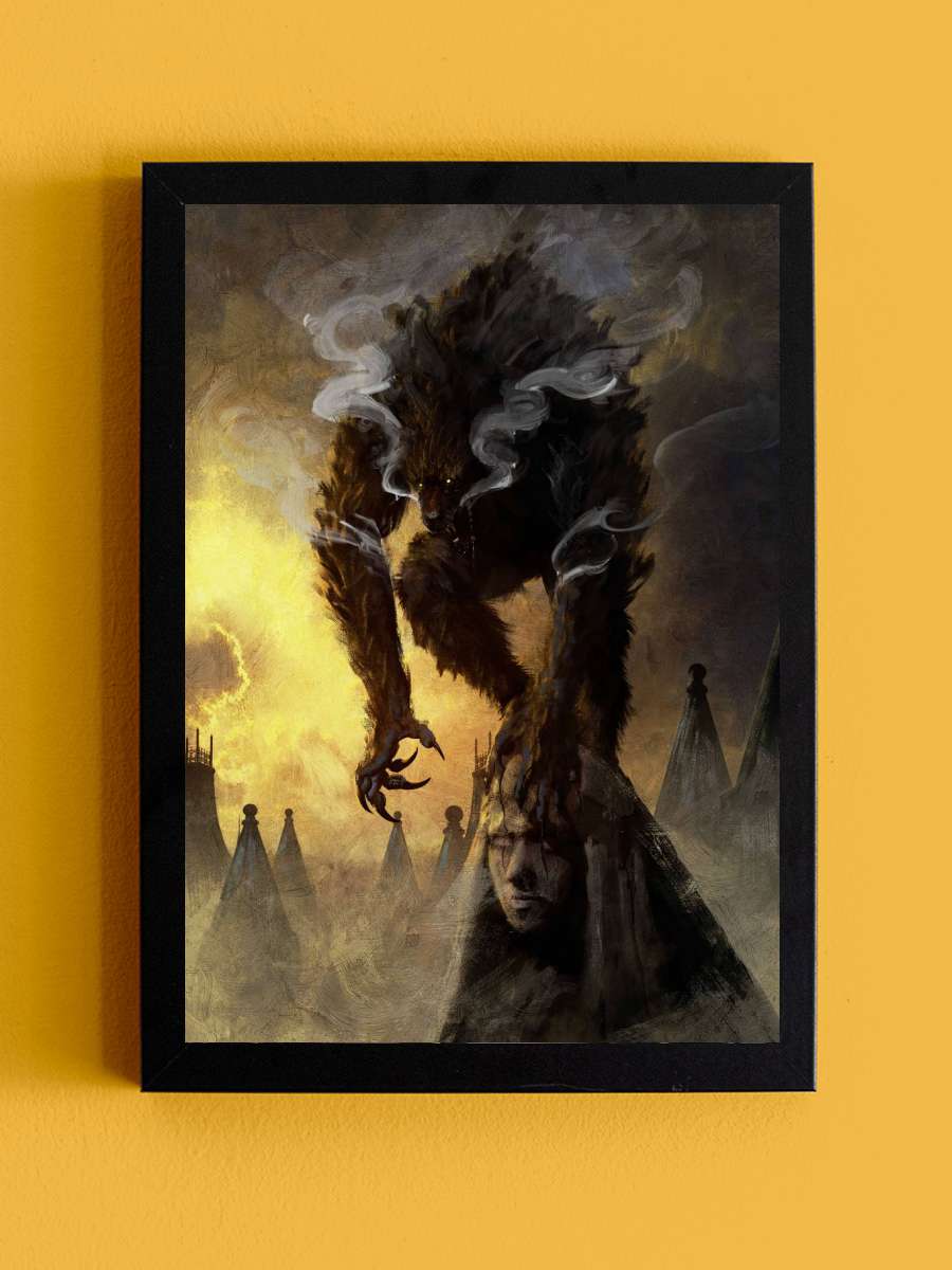 Primal slayer Anime Tablo Siyah Çerçeveli Yüksek Kalite Anime Duvar Poster Tablo - En İyi Fiyatlarla