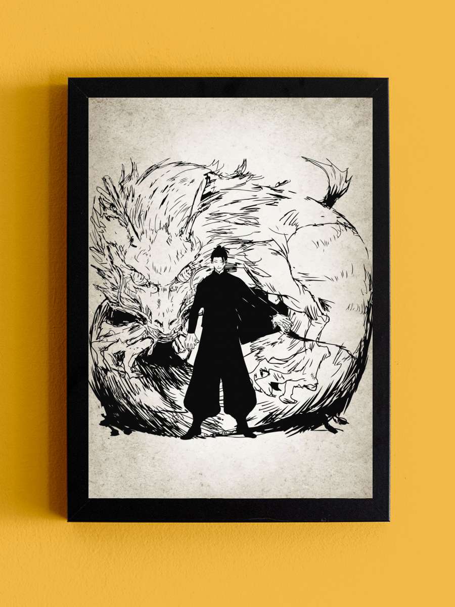 rainbow dragon and suguru Anime Tablo Siyah Çerçeveli Yüksek Kalite Anime Duvar Poster Tablo - En İyi Fiyatlarla