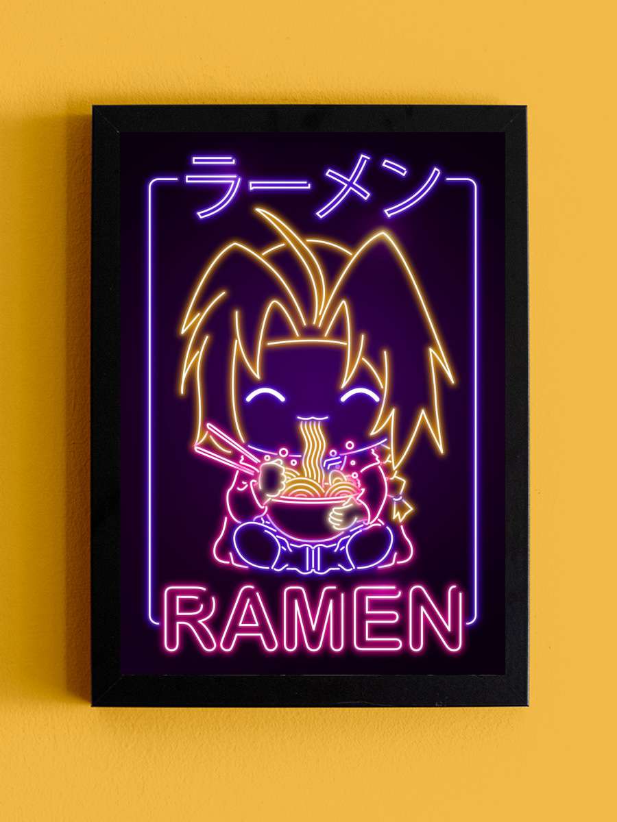 Ramen Alchemist Sign Anime Tablo Siyah Çerçeveli Yüksek Kalite Anime Duvar Poster Tablo - En İyi Fiyatlarla