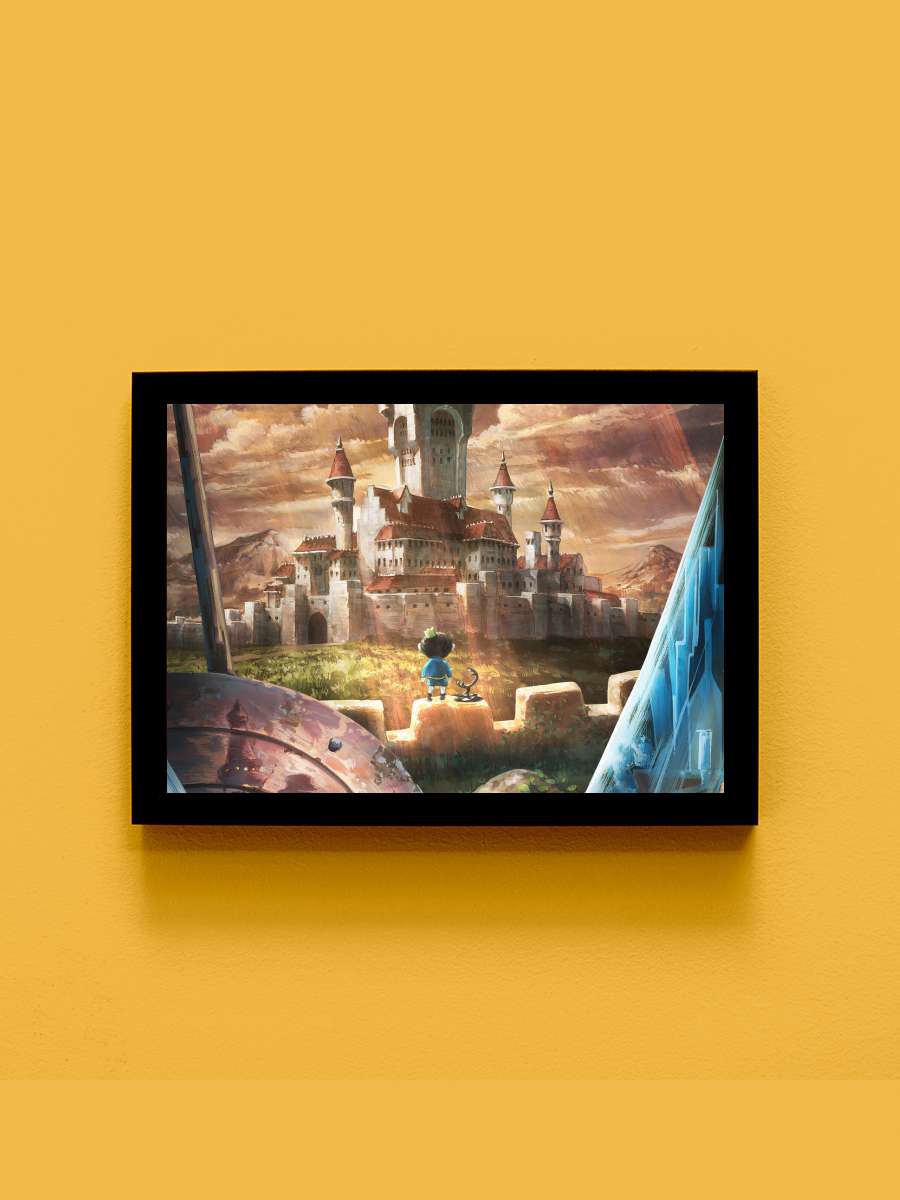 Ranking of Kings Anime Tablo Siyah Çerçeveli Yüksek Kalite Anime Duvar Poster Tablo - En İyi Fiyatlarla